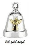 Sterling Silver Angel Motorcycle Ride Bell &amp;reg;