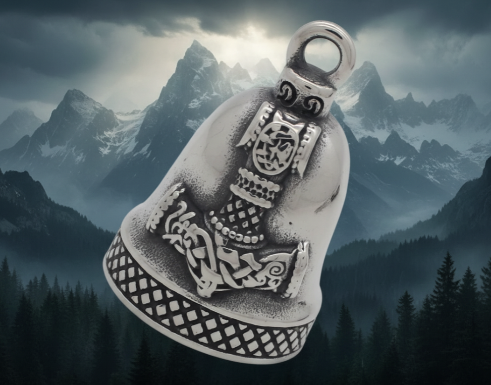 Thor's Hammer Motorcycle Ride Bell Stainless Steel 