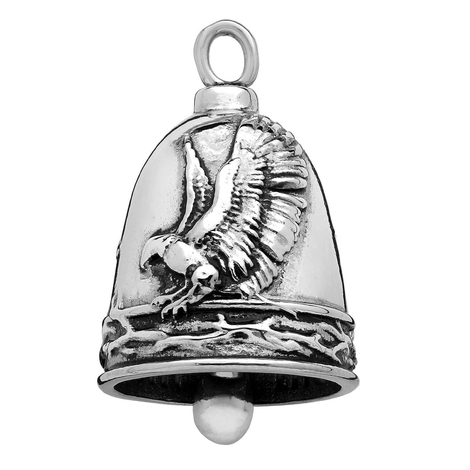 Eagle Ride Bell&reg; In Flight 2-sided Stainless Steel RB19  FREE SHIPPING