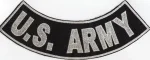"U.S. ARMY" PatchBottom Rocker Military Patch in 3 ColorsFREE SHIPPING