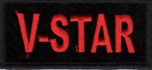 "V-STAR" Patch Biker Patch FREE SHIPPING